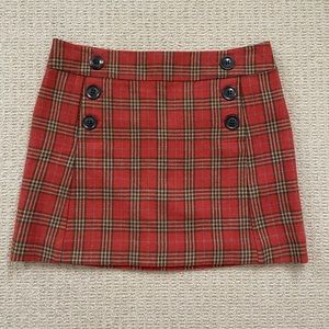 Gap Plaid Skirt